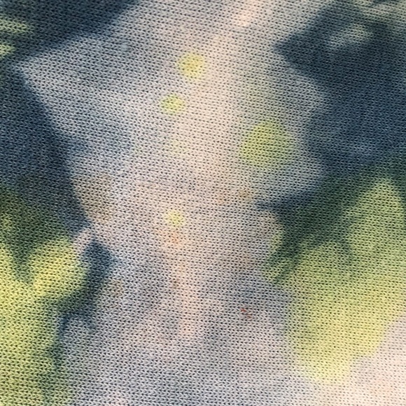 Blue and yellow tie dye Aviator Nation sweatshirt! Size extra small. - Picture 9 of 9